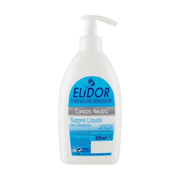 ELIDOR sapone liquido con glicerina - 500 ml