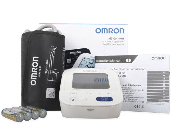 Misuratore di pressione digitale Omron M3 COMFORT HEM-7155-E - immagine 2